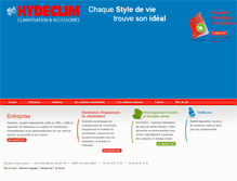 Tablet Screenshot of hydeclim.com